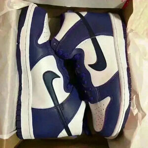 Nike Dunk High Electro Purple Midnight Navy